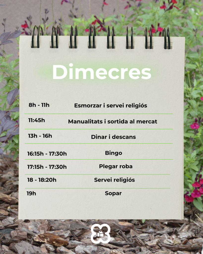 Activitats per a la gent gran a la residència Sagrat Cor