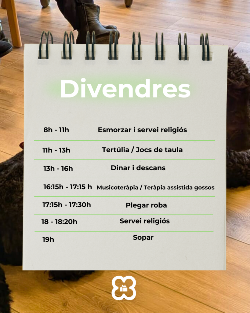 Activitats per a la gent gran a la residència Sagrat Cor