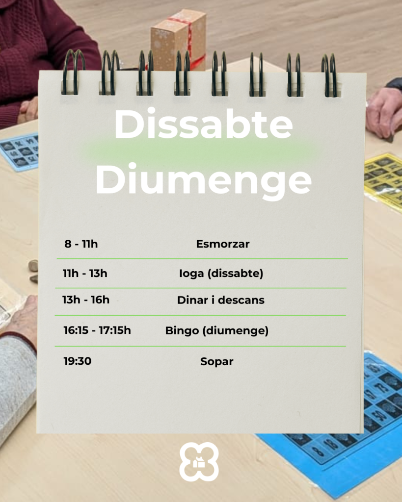 Activitats per a la gent gran a la residència Sagrat Cor