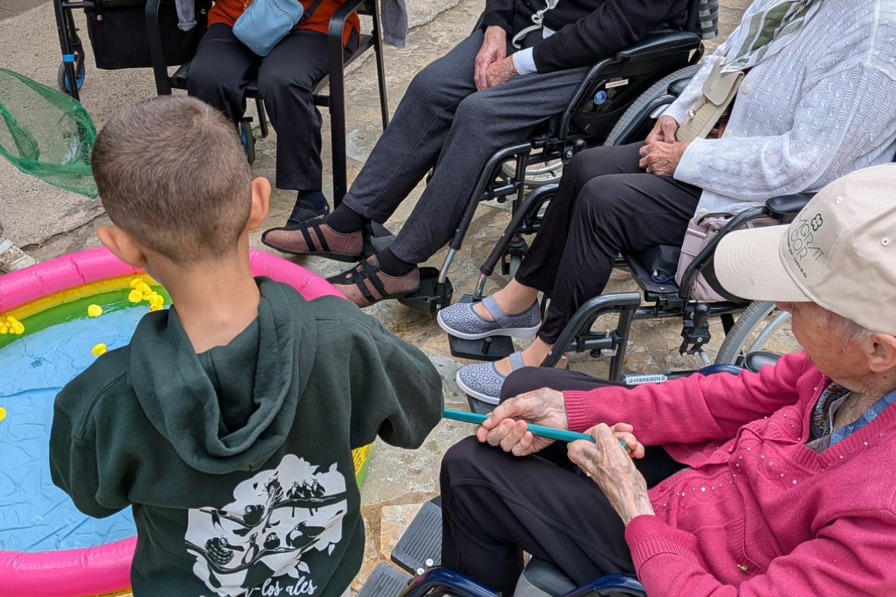 projecte intergeneracional amb la gent gran
