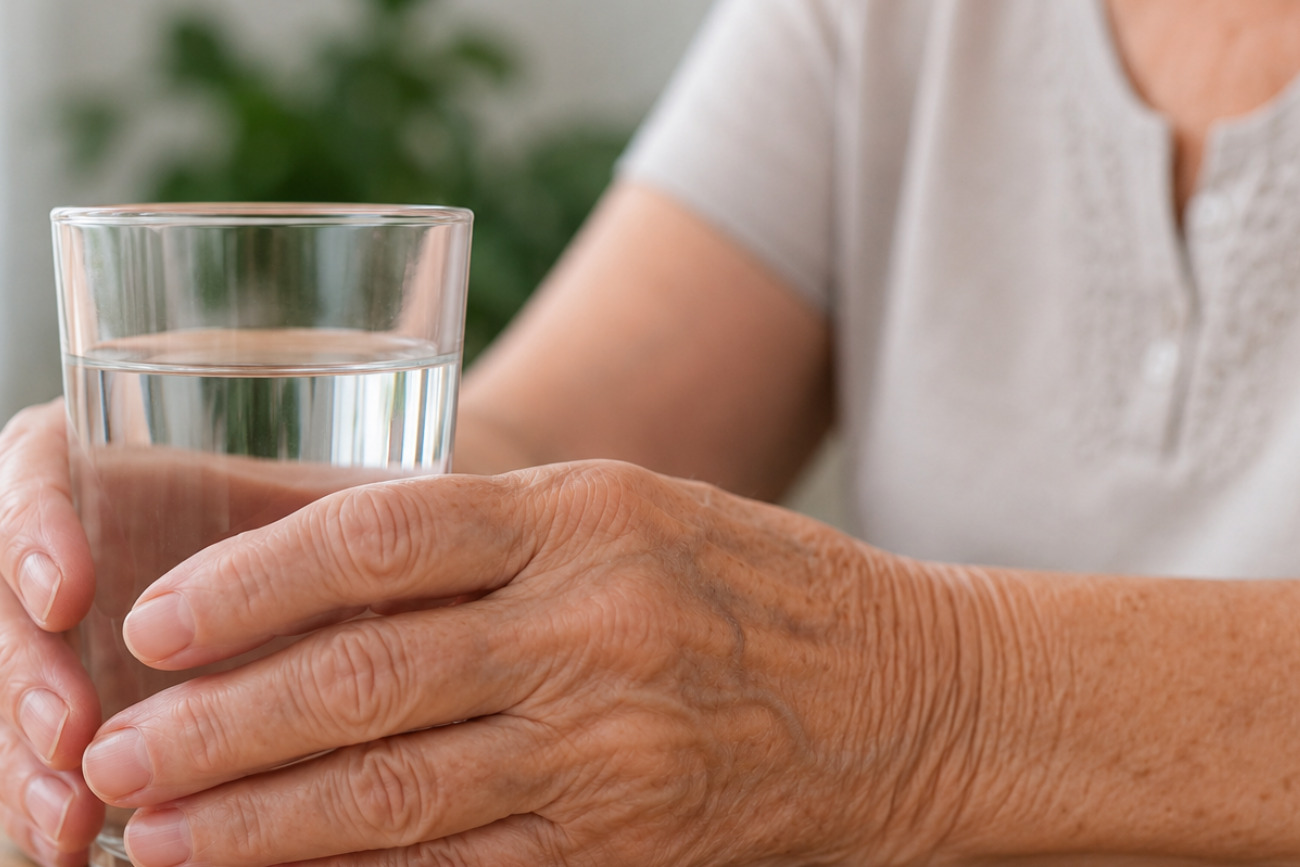Com prevenir la deshidratació en persones grans